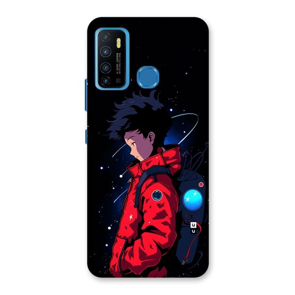 Cute Space Boy Back Case for Infinix Hot 9