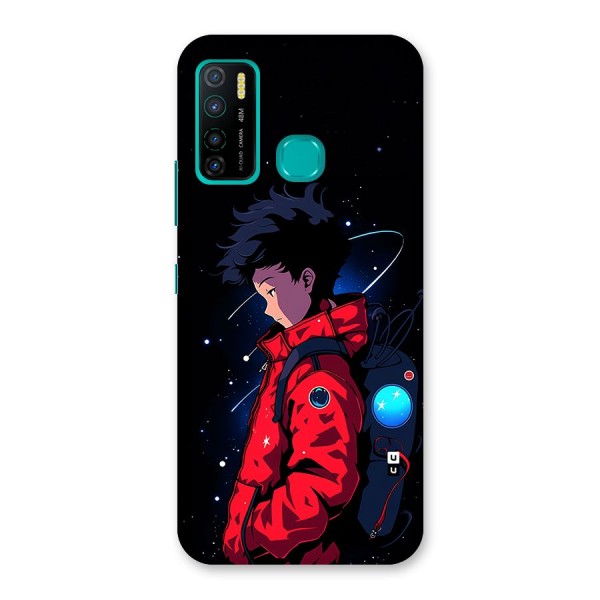 Cute Space Boy Back Case for Infinix Hot 9 Pro