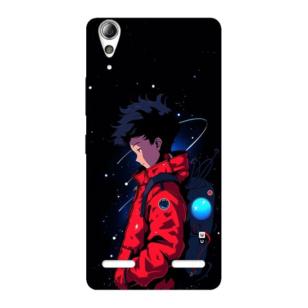 Cute Space Boy Back Case for Lenovo A6000 Plus