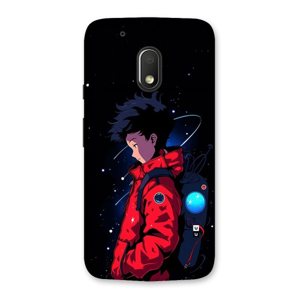 Cute Space Boy Back Case for Moto G4 Play