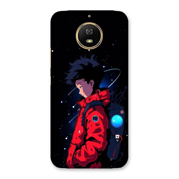 Cute Space Boy Back Case for Moto G5s