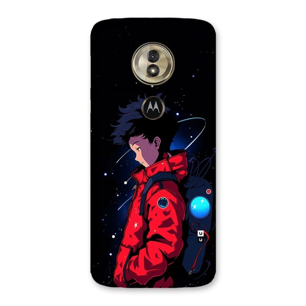 Cute Space Boy Back Case for Moto G6 Play