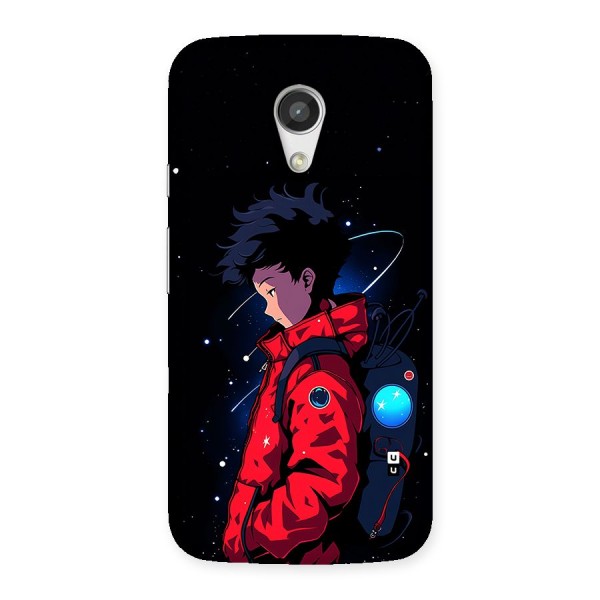 Cute Space Boy Back Case for Moto G 2nd Gen