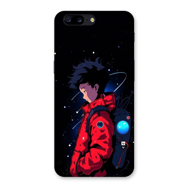 Cute Space Boy Back Case for OnePlus 5