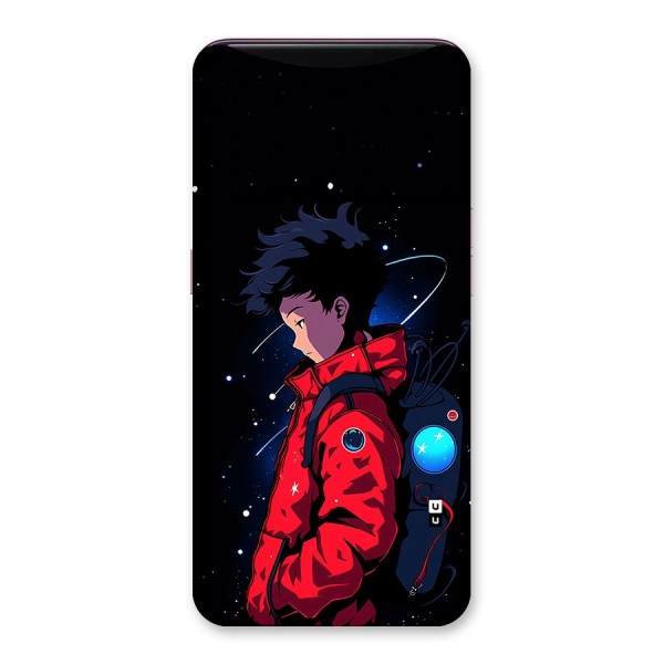 Cute Space Boy Back Case for Oppo Find X