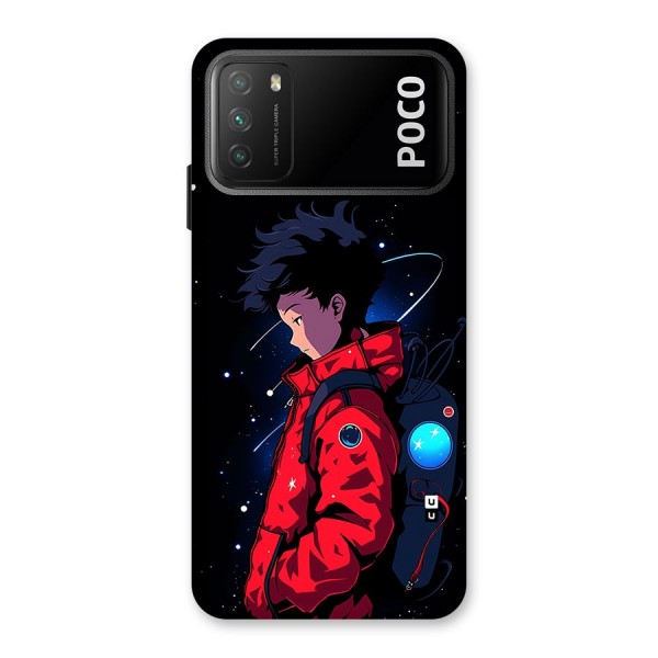 Cute Space Boy Back Case for Poco M3