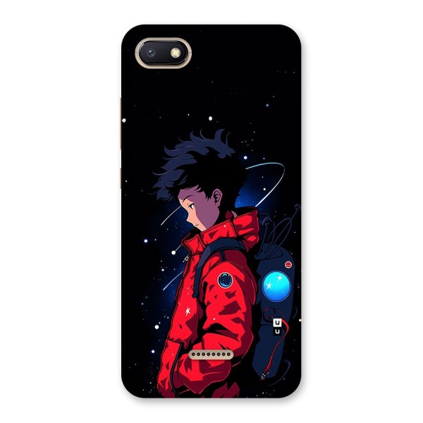 Cute Space Boy Back Case for Redmi 6A