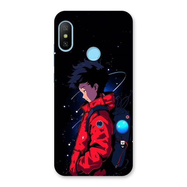 Cute Space Boy Back Case for Redmi 6 Pro