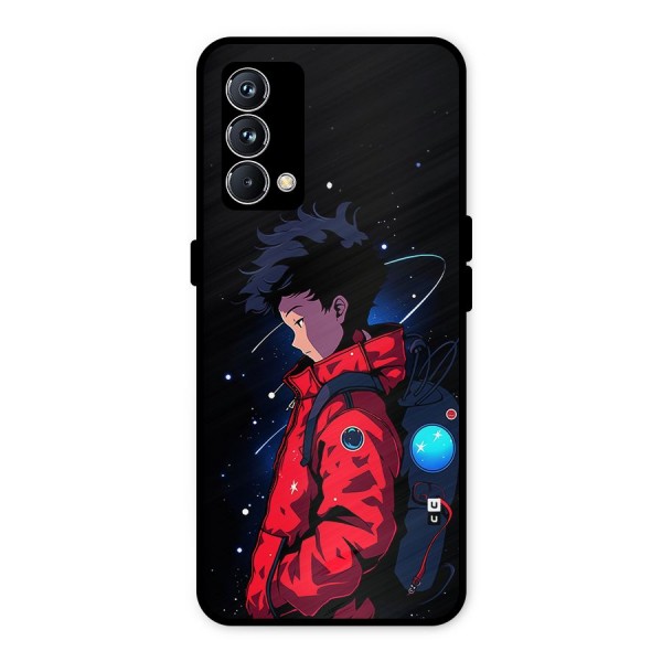 Cute Space Boy Metal Back Case for Realme GT Master Edition