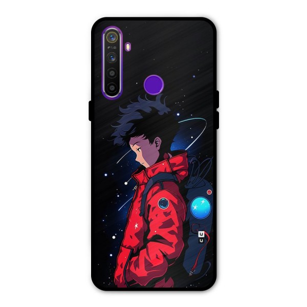 Cute Space Boy Metal Back Case for Realme Narzo 10