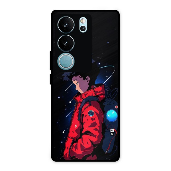 Cute Space Boy Metal Back Case for Vivo V29