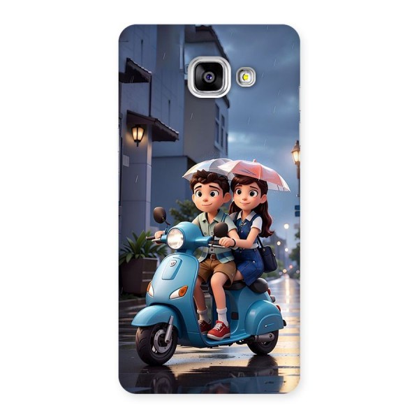 Cute Teen Scooter Back Case for Galaxy A5 (2016)