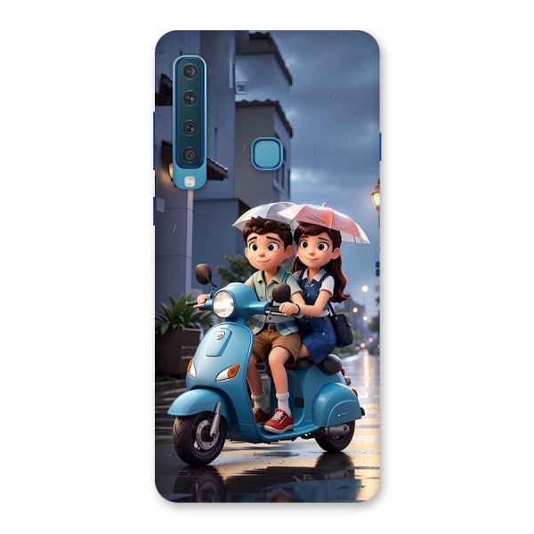Cute Teen Scooter Back Case for Galaxy A9 (2018)