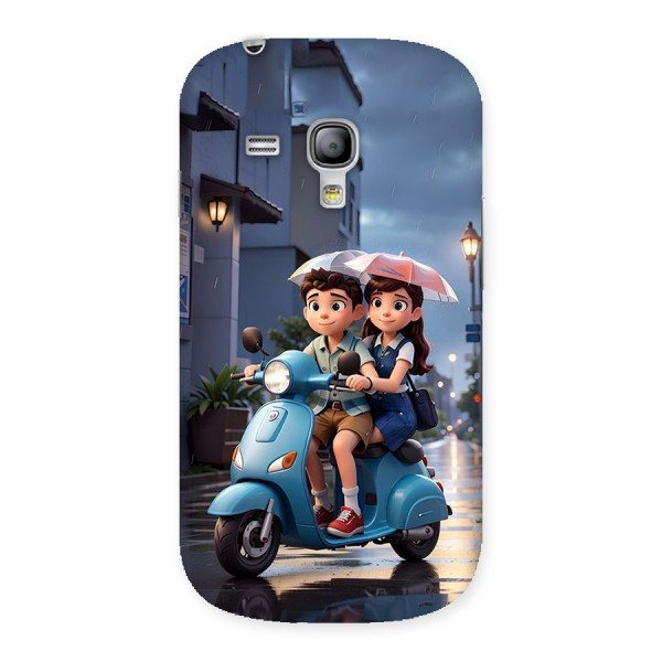 Cute Teen Scooter Back Case for Galaxy S3 Mini