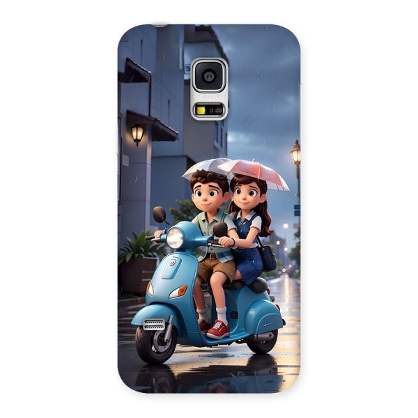 Cute Teen Scooter Back Case for Galaxy S5 Mini