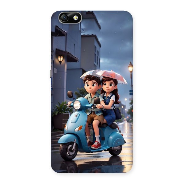 Cute Teen Scooter Back Case for Honor 4X