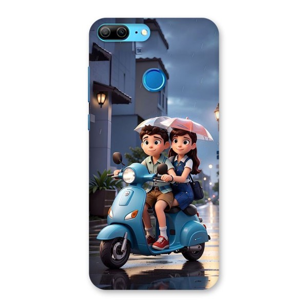 Cute Teen Scooter Back Case for Honor 9 Lite