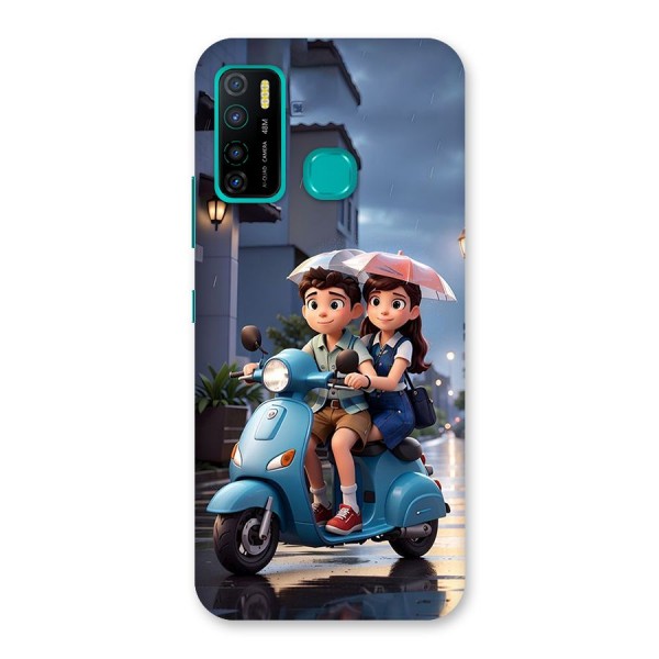 Cute Teen Scooter Back Case for Infinix Hot 9 Pro