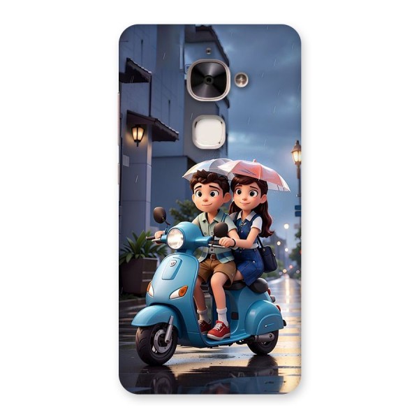 Cute Teen Scooter Back Case for Le 2
