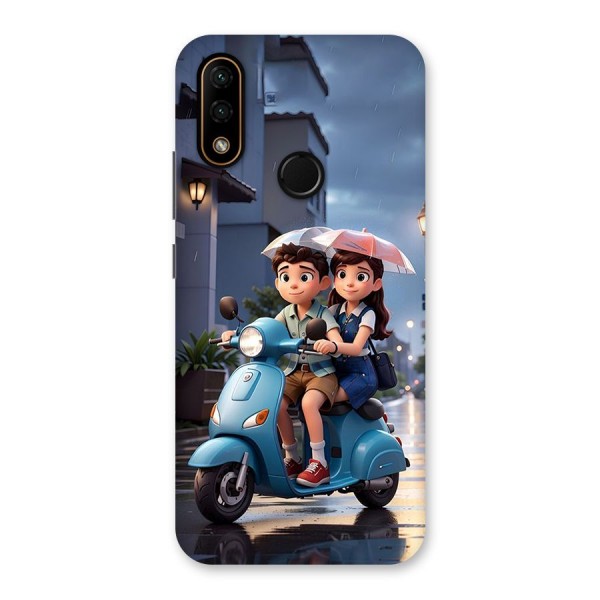 Cute Teen Scooter Back Case for Lenovo A6 Note