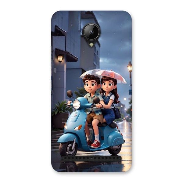 Cute Teen Scooter Back Case for Lenovo C2