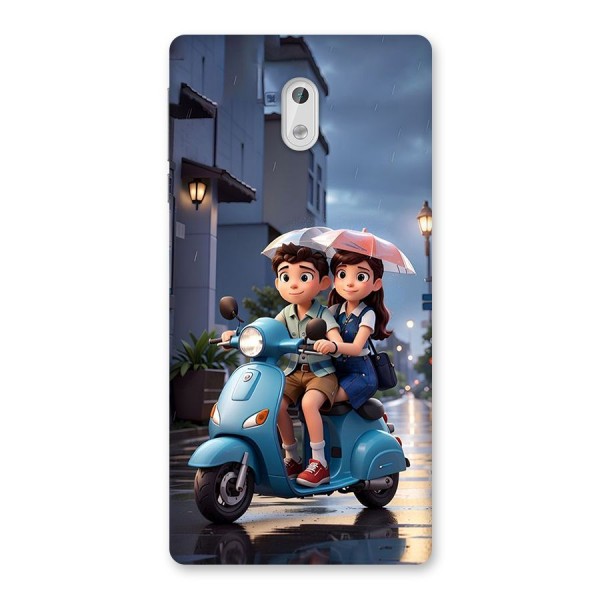 Cute Teen Scooter Back Case for Nokia 3