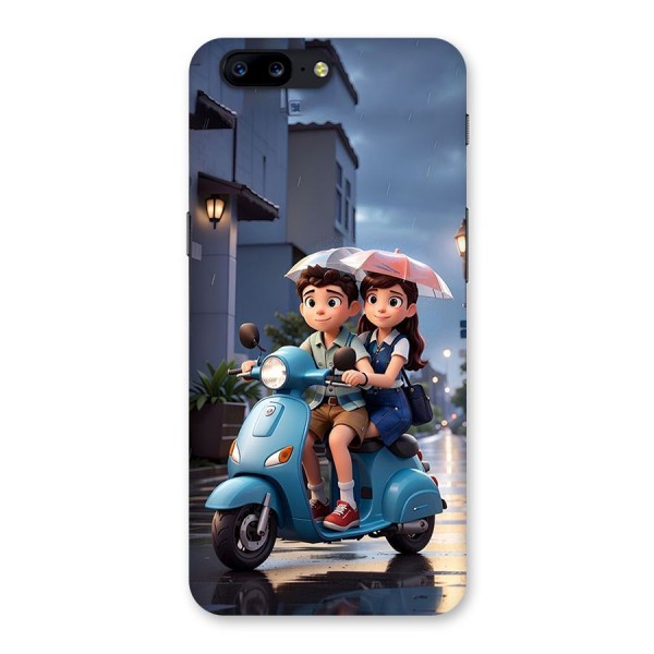 Cute Teen Scooter Back Case for OnePlus 5