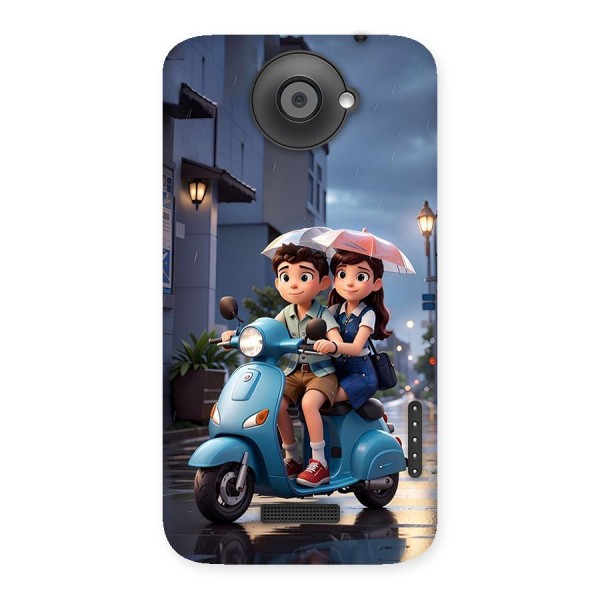 Cute Teen Scooter Back Case for One X