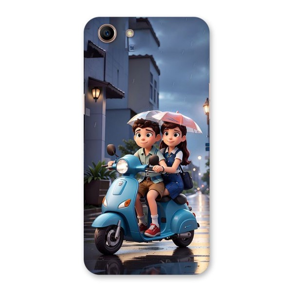 Cute Teen Scooter Back Case for Oppo A83 (2018)