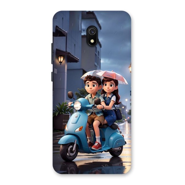 Cute Teen Scooter Back Case for Redmi 8A