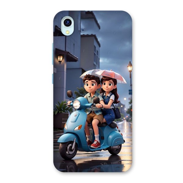 Cute Teen Scooter Back Case for Vivo Y1s