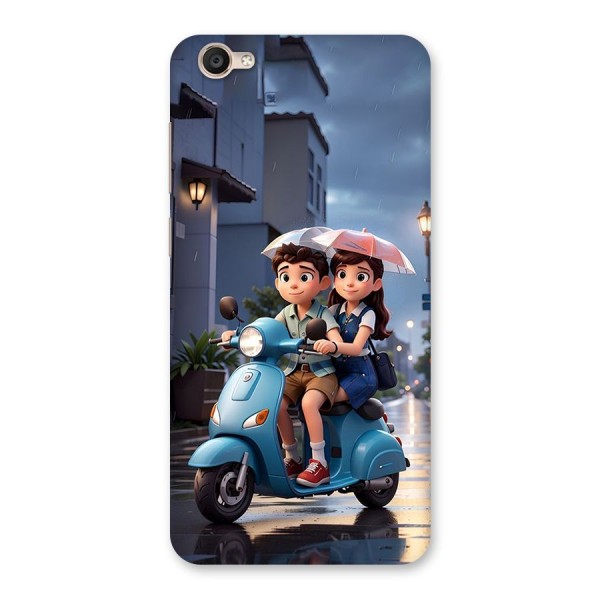 Cute Teen Scooter Back Case for Vivo Y55
