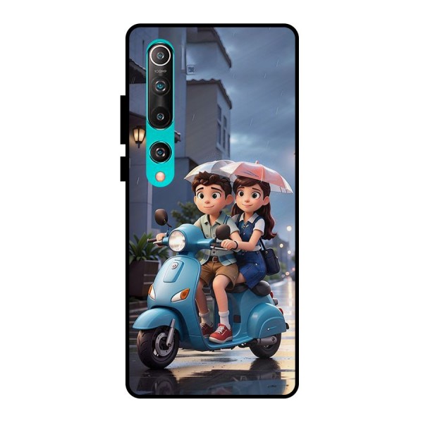 Cute Teen Scooter Metal Back Case for Mi 10