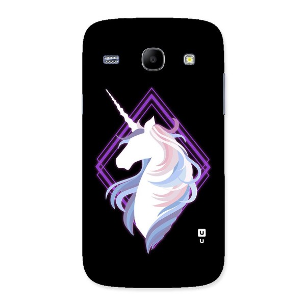 Cute Unicorn Illustration Back Case for Galaxy Core