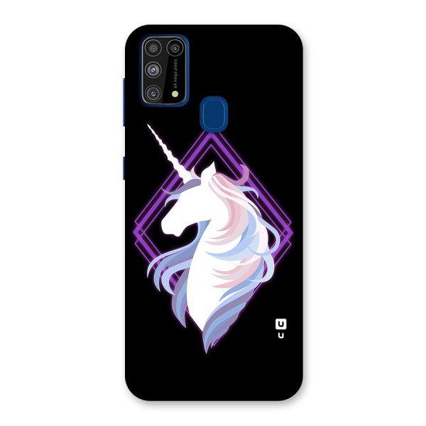 Cute Unicorn Illustration Back Case for Galaxy M31