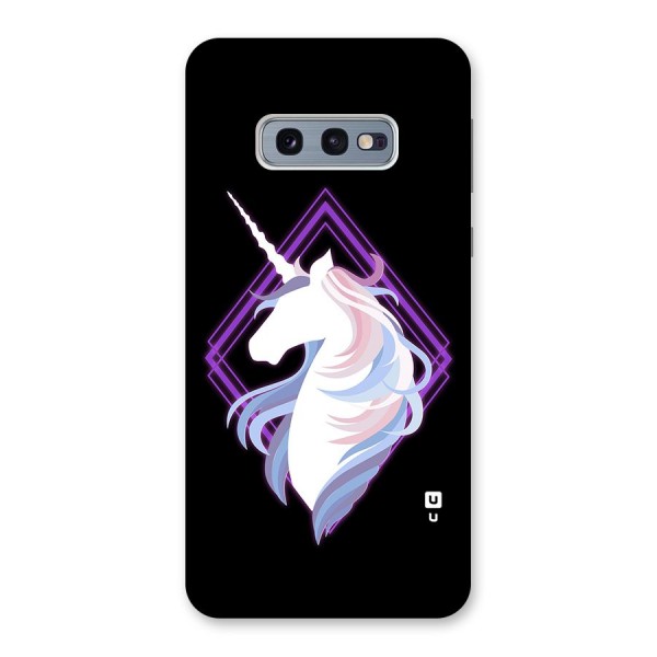 Cute Unicorn Illustration Back Case for Galaxy S10e