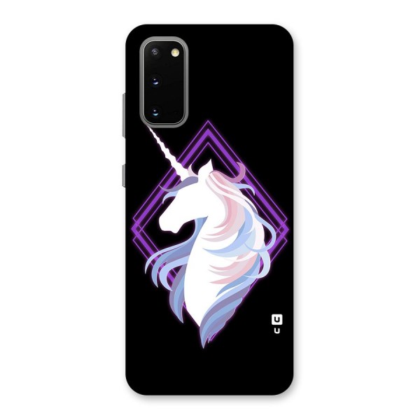 Cute Unicorn Illustration Back Case for Galaxy S20