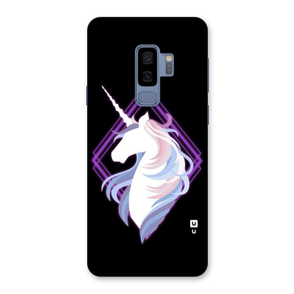 Cute Unicorn Illustration Back Case for Galaxy S9 Plus