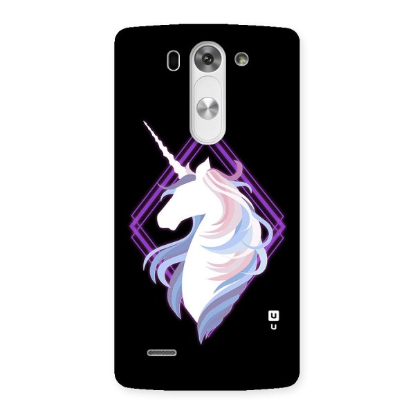 Cute Unicorn Illustration Back Case for LG G3 Mini