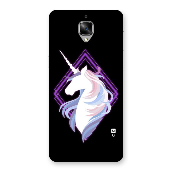 Cute Unicorn Illustration Back Case for OnePlus 3