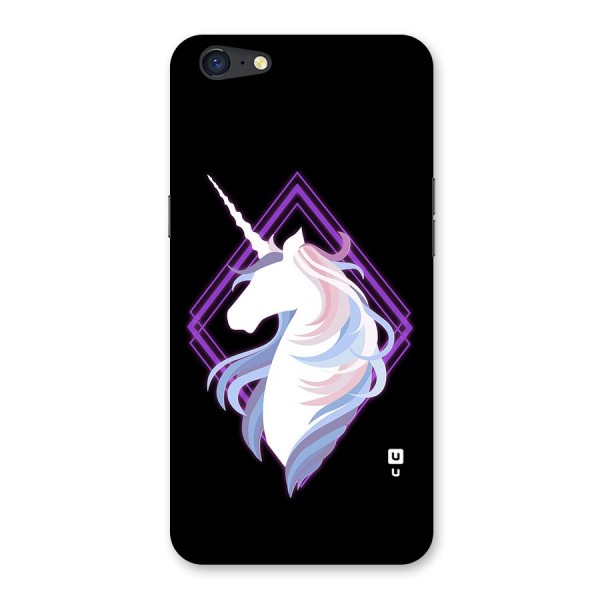 Cute Unicorn Illustration Back Case for Oppo A71