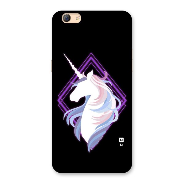 Cute Unicorn Illustration Back Case for Oppo F3 Plus
