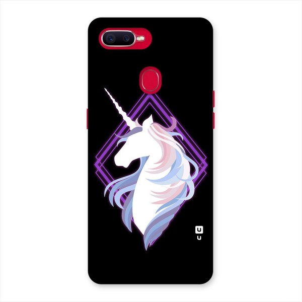 Cute Unicorn Illustration Back Case for Oppo F9 Pro