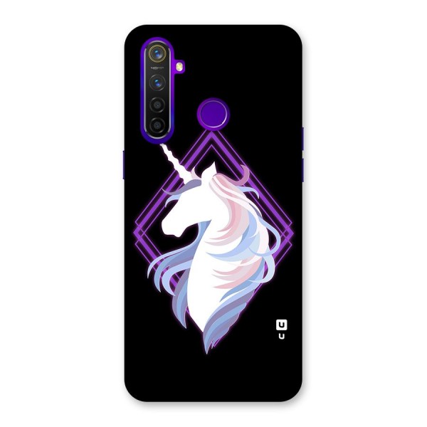 Cute Unicorn Illustration Back Case for Realme 5 Pro