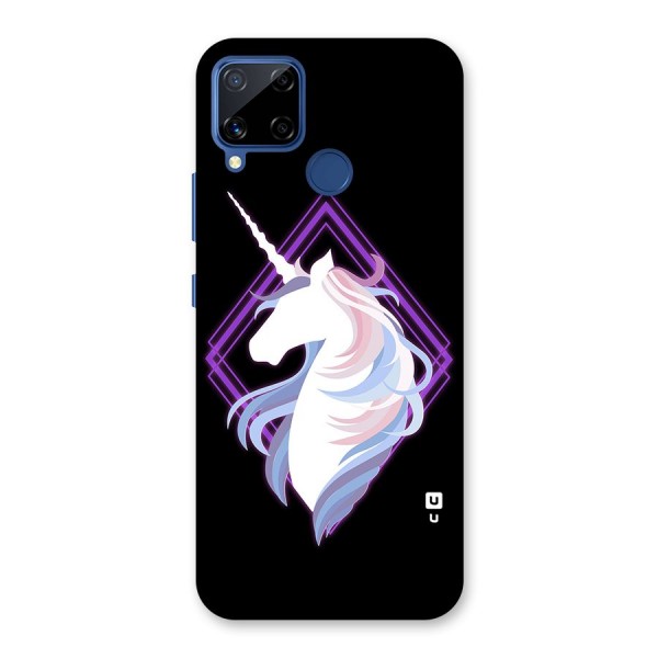 Cute Unicorn Illustration Back Case for Realme C15