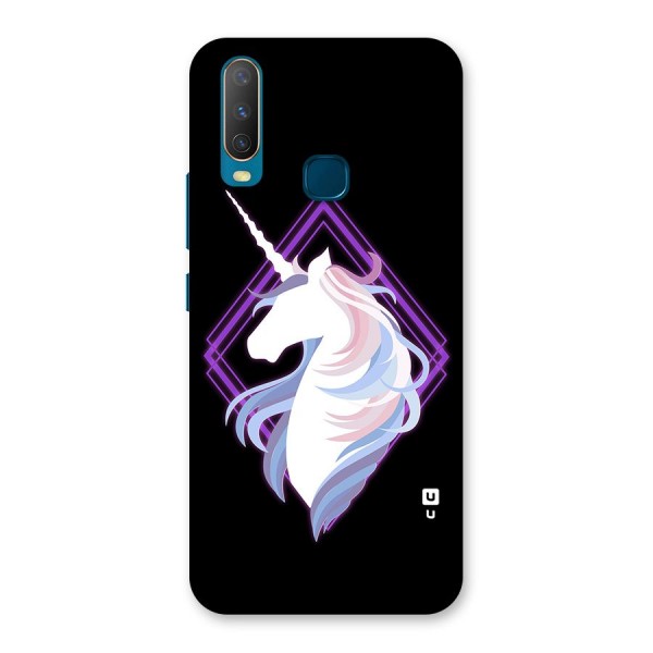 Cute Unicorn Illustration Back Case for Vivo Y17