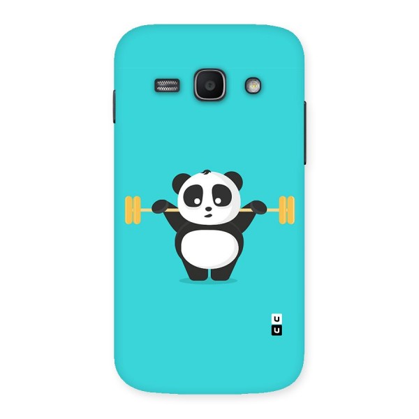 Cute Weightlifting Panda Back Case for Galaxy Ace 3