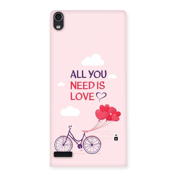 Cycle Of Love Back Case for Ascend P6