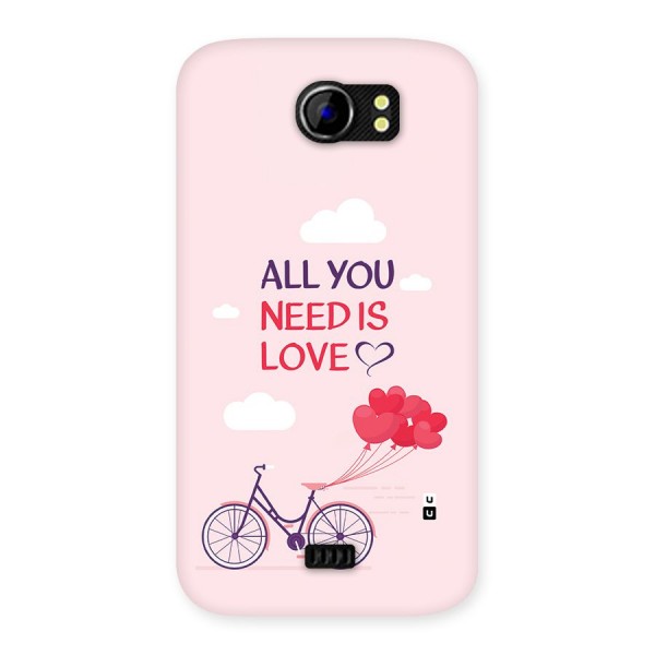 Cycle Of Love Back Case for Canvas 2 A110