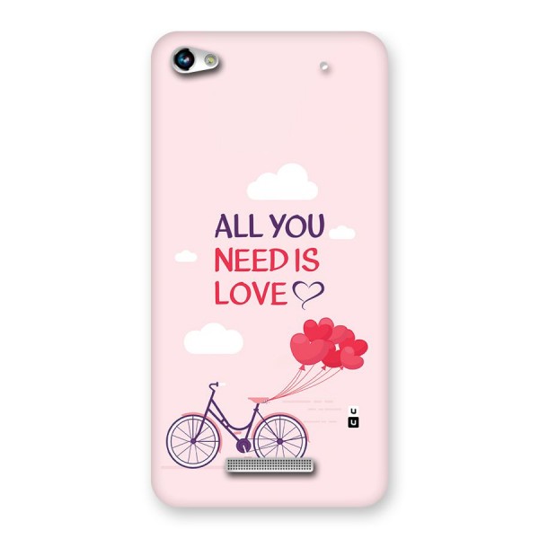 Cycle Of Love Back Case for Canvas Hue 2 A316